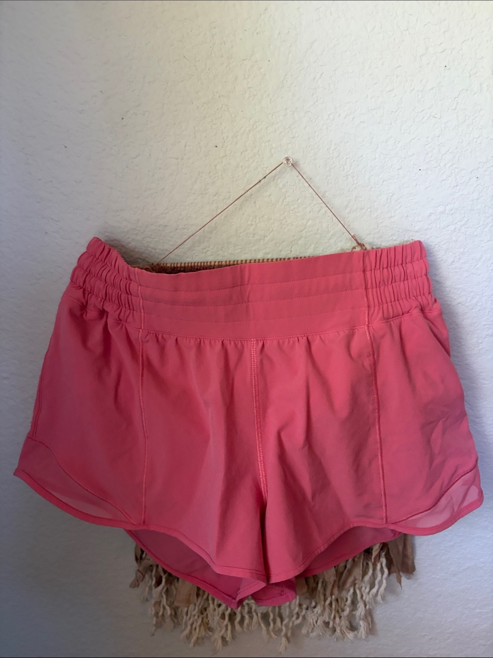 lululemon athletica Coral Pink Athletic Shorts
